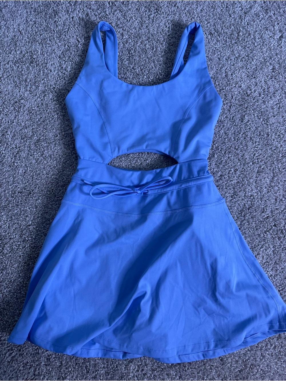 NEW LSpace Blue Women’s One-Piece Dress with Cutout. Size Small